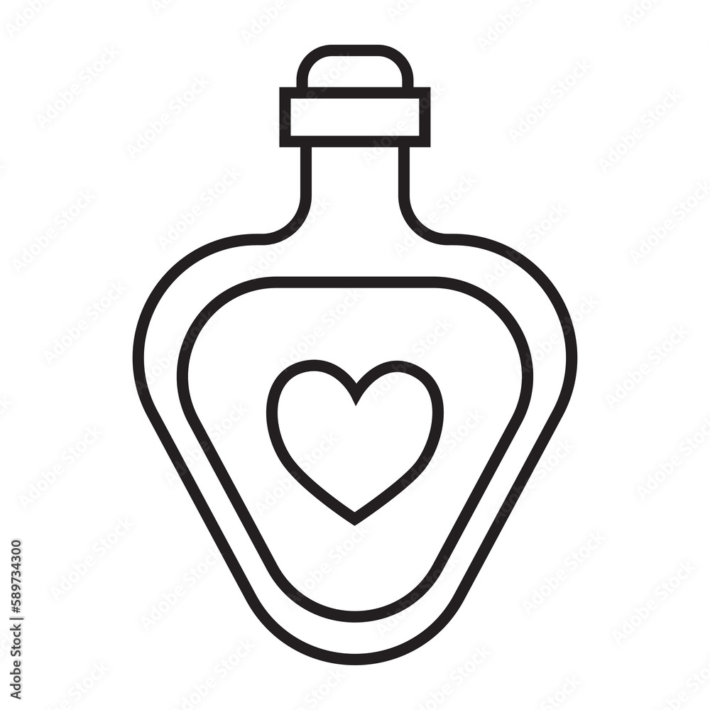 Poison and parfume transparent illustration Poison and parfume transparent illustration
