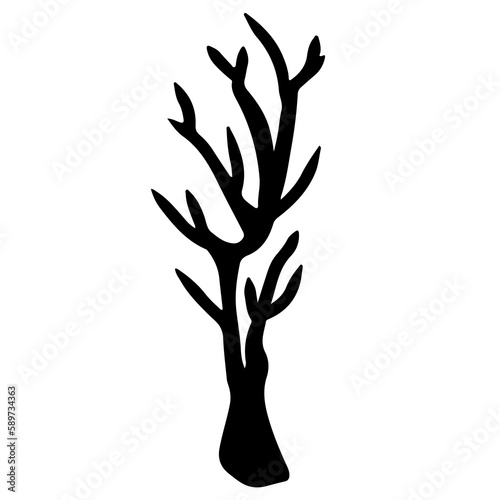 branches and tree trunks transparent illustration
