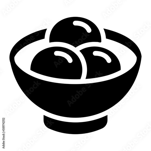 meatball glyph icon