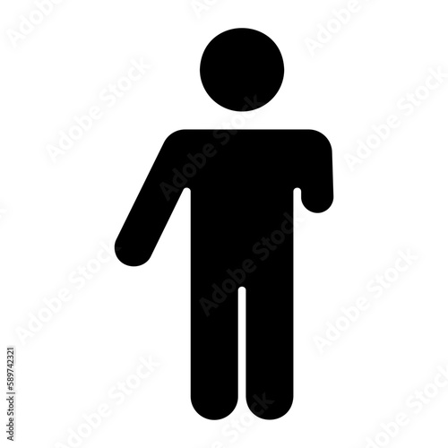 disabled glyph icon