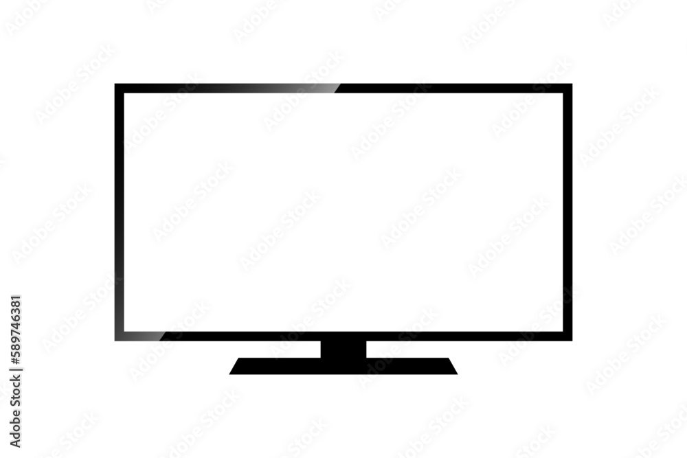 TV screen. Monitor screen