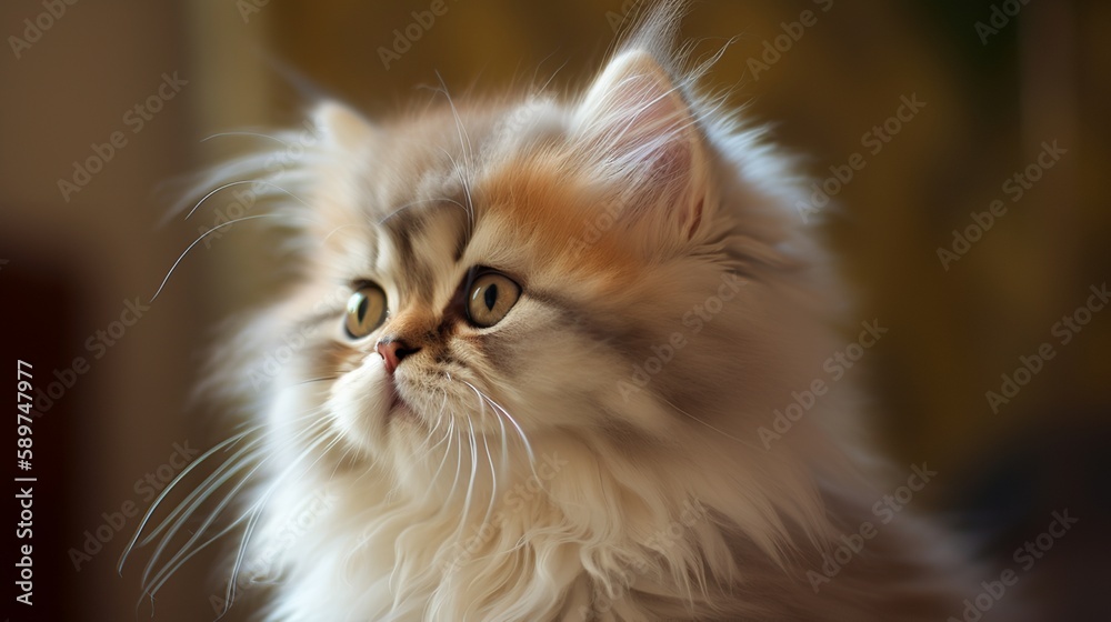Fluffy Persian Kitten