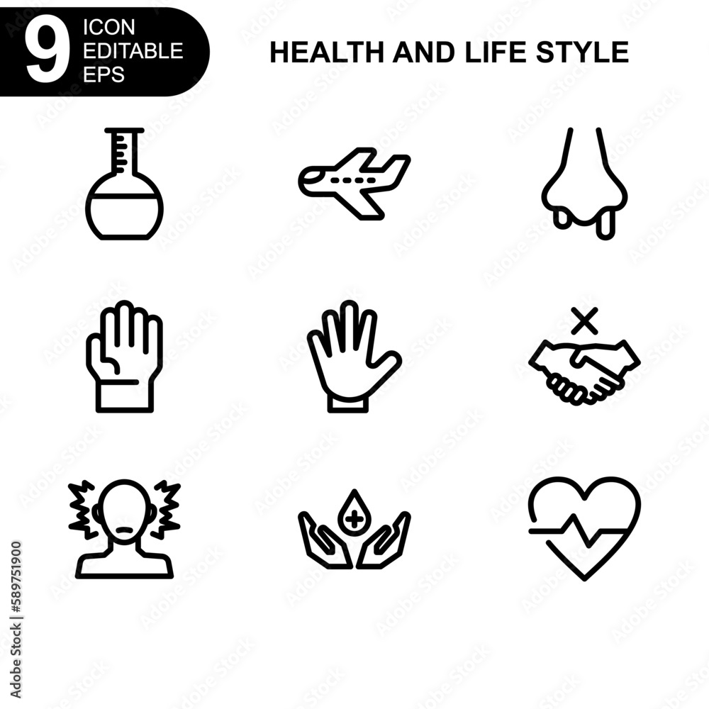health and life style icon or logo isolated sign symbol vector illustration - Collection of high quality black style vector icons
health and life style icon or logo isolated sign symbol vector illustration - Collection of high quality black style vector icons