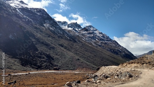 Road in the mountains 