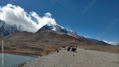 Ride in the himalayas