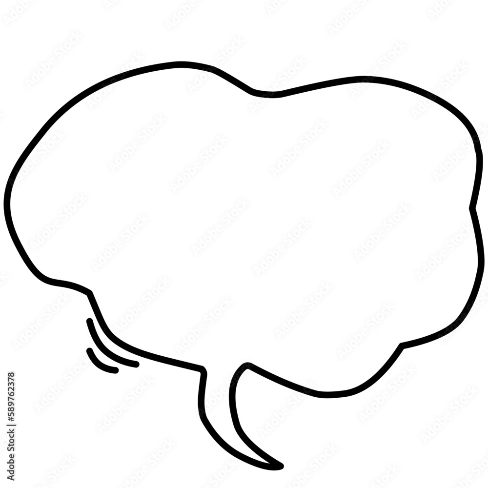 Bubble speech Bubble speech