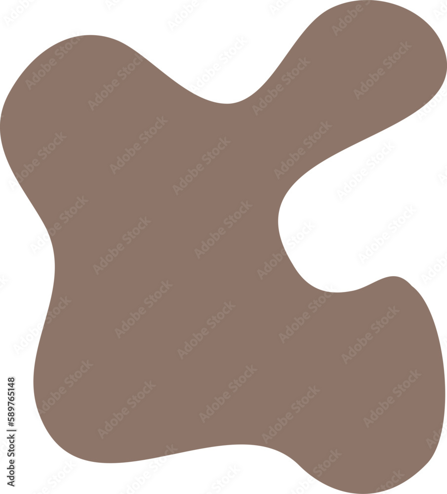 Abstract Organic Shape Vector Abstract Organic Shape Vector