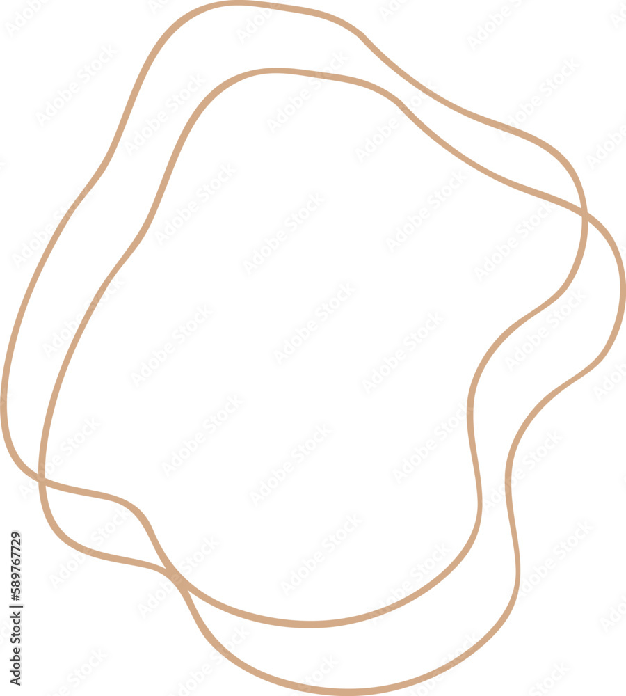 Abstract Shape Outline Abstract Shape Outline