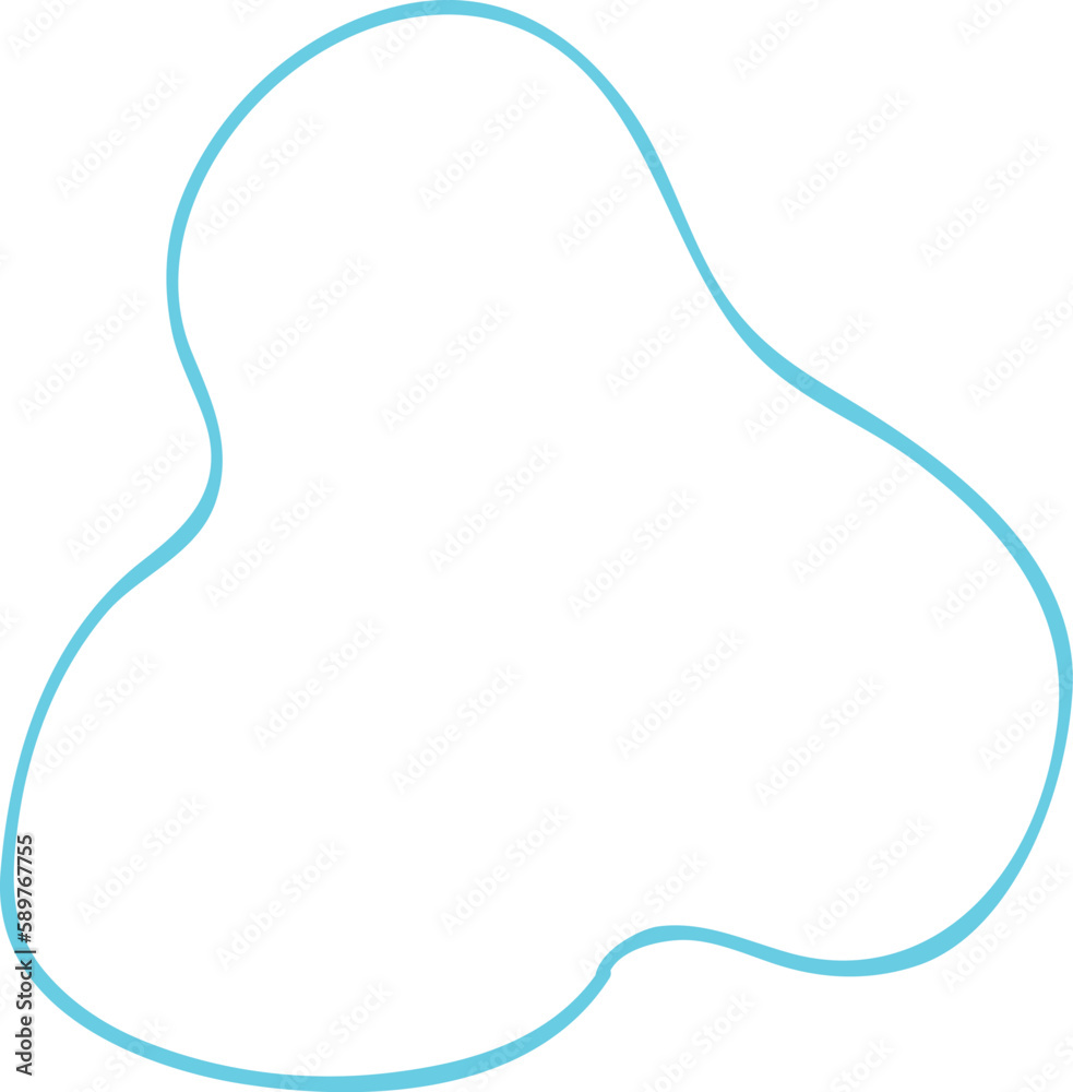 Abstract Shape Outline Abstract Shape Outline