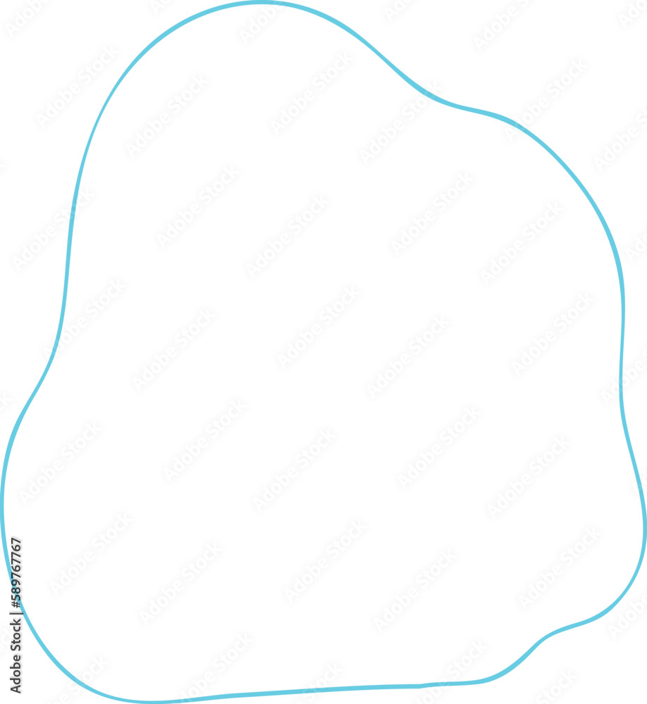 Abstract Shape Outline Abstract Shape Outline