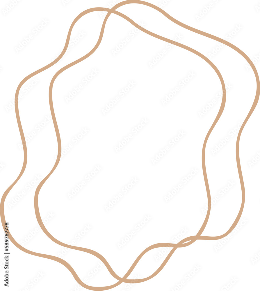 Abstract Shape Outline Abstract Shape Outline