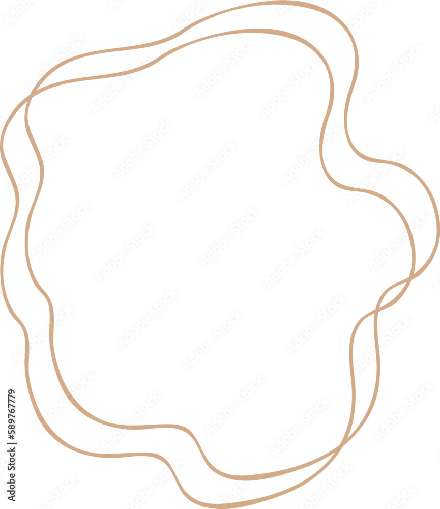 Abstract Shape Outline Abstract Shape Outline