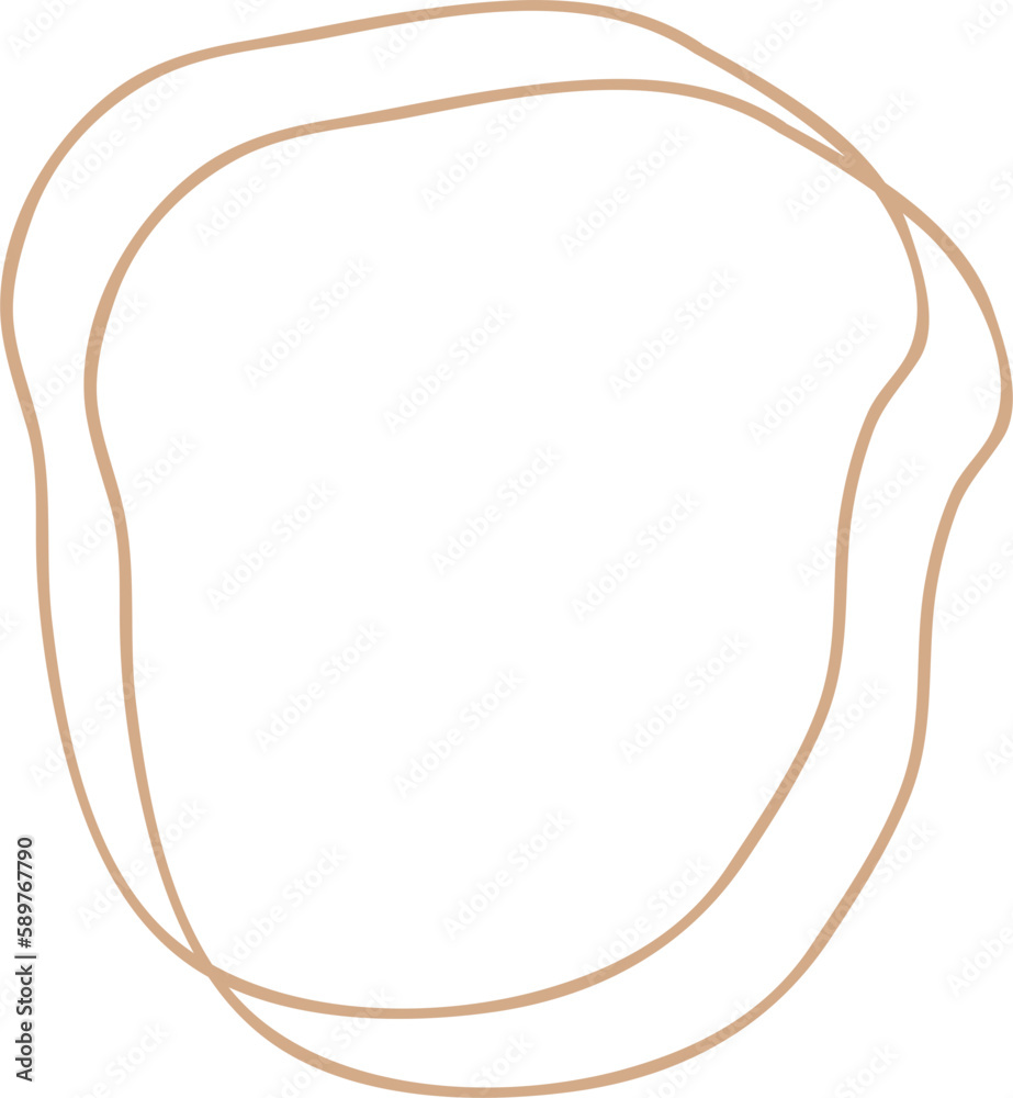 Abstract Shape Outline Abstract Shape Outline