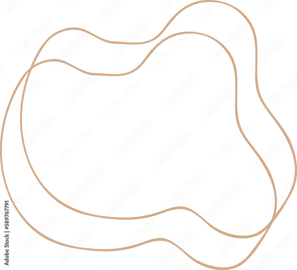 Abstract Shape Outline Abstract Shape Outline