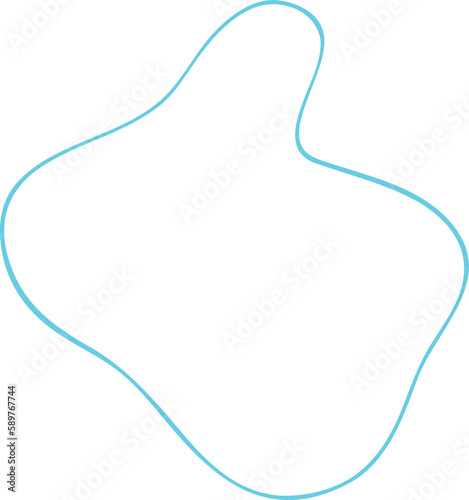 Abstract Shape Outline