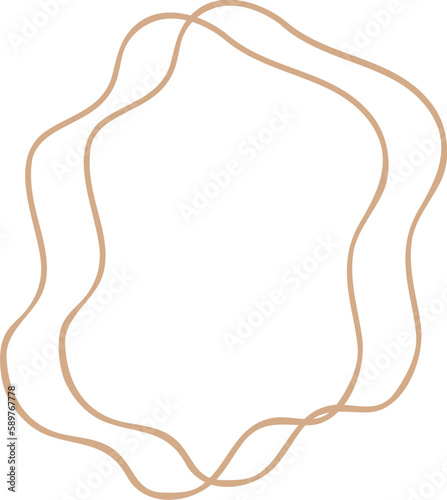 Abstract Shape Outline
