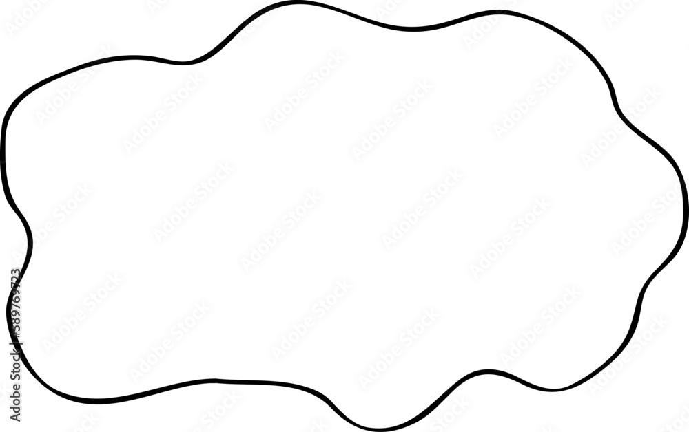 Blob Line Vector Element Blob Line Vector Element