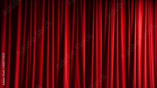 red curtain texture, theater curtain photo