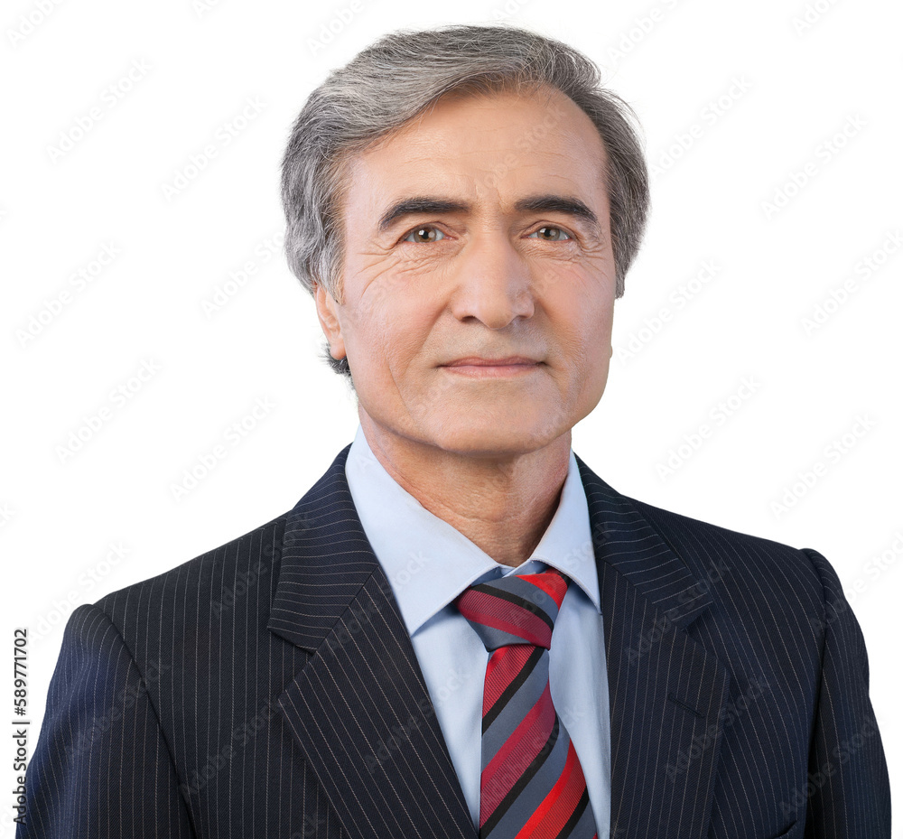 Portrait of a Confident Senior Businessman Portrait of a Confident Senior Businessman