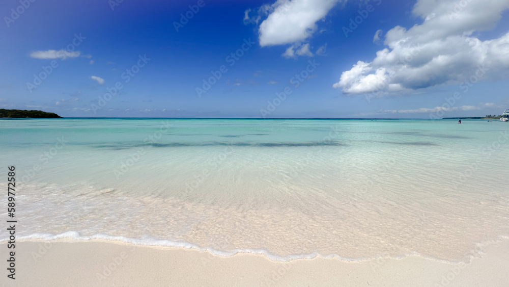 Fototapeta premium beach, Isla Saona, Republica Dominicana, Caribbean