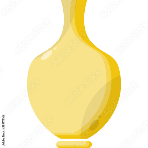 flower vase vector icon