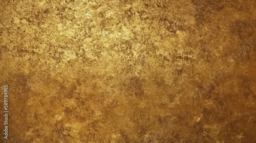 Seamless glittery metallic gold texture background. Wallpaper created using generative AI tools.