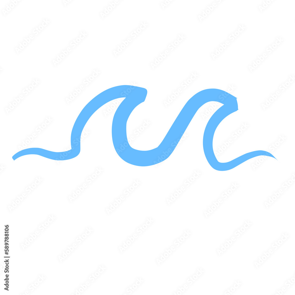 Abstract wave illustration Abstract wave illustration