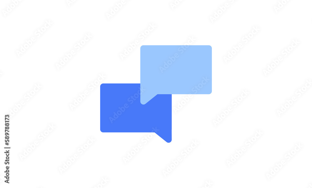 Communication icon and speech bubble flat line symbol.
Communication icon and speech bubble flat line symbol.