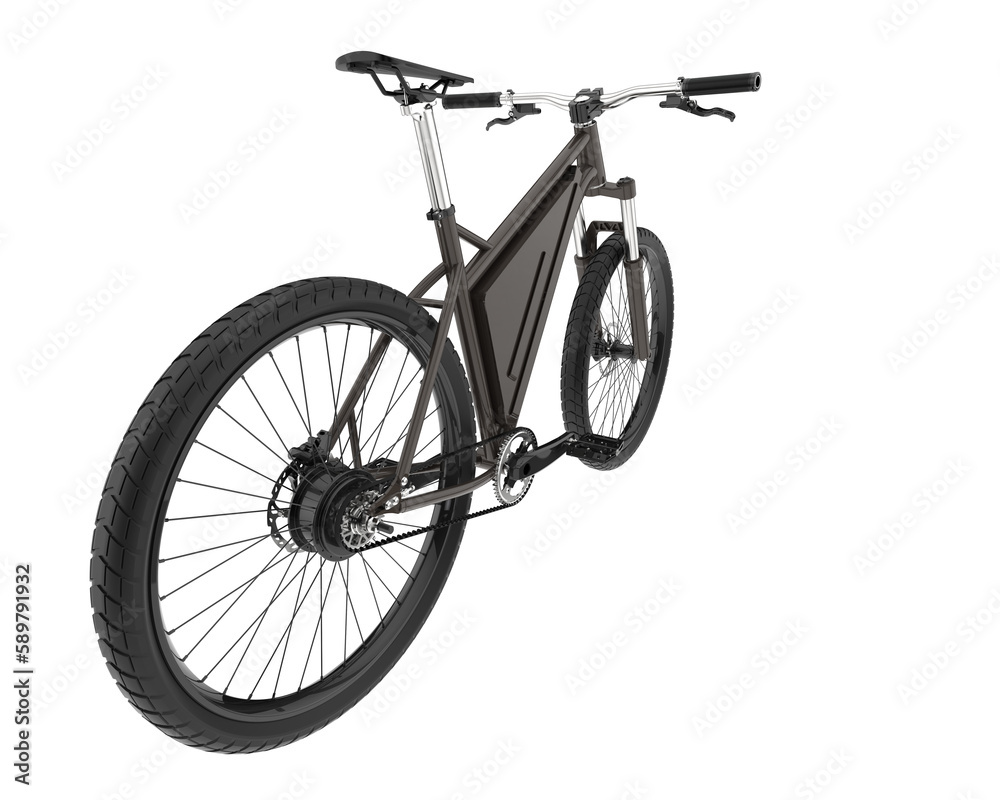 Fast bike isolated on transparent background. 3d rendering - illustration Fast bike isolated on transparent background. 3d rendering - illustration