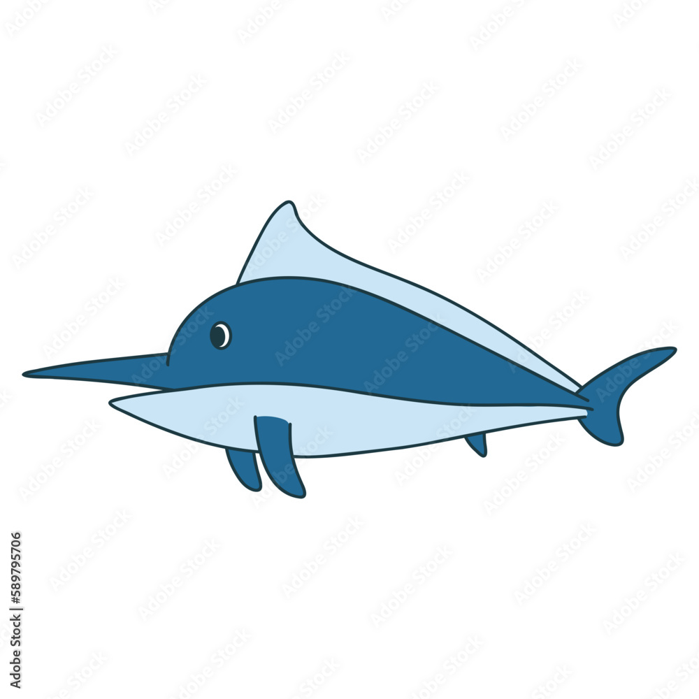Obraz premium illustration of a fish