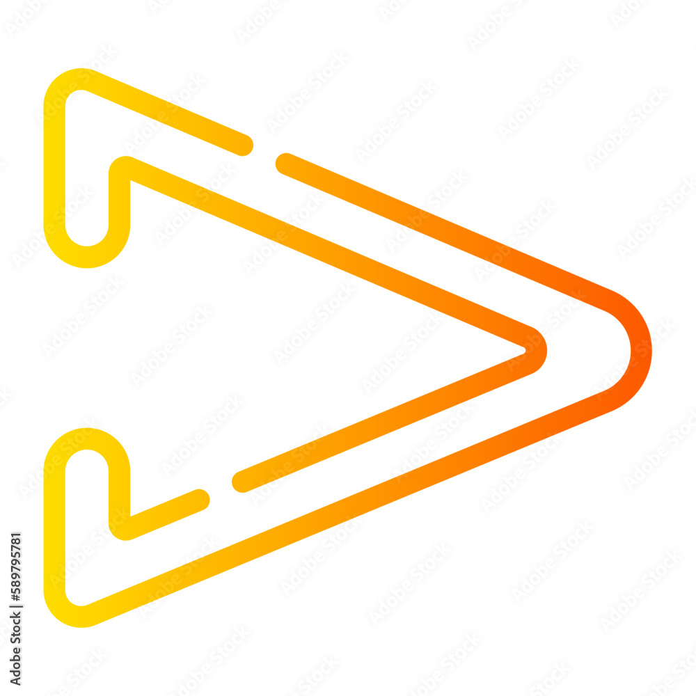 greater than gradient icon greater than gradient icon