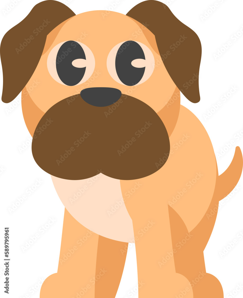 Obraz premium Playful Cute Dog