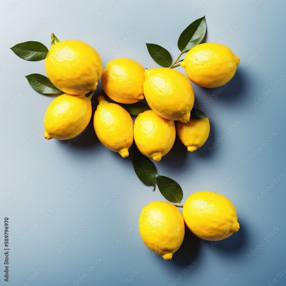 lemons and leaves