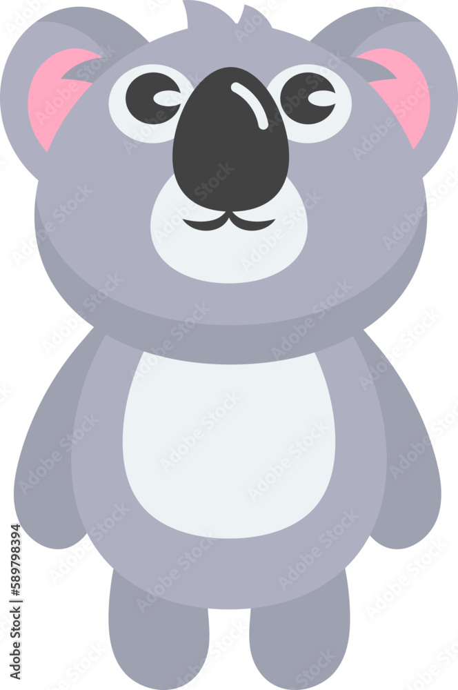 Fototapeta premium Cute Playful Koala
