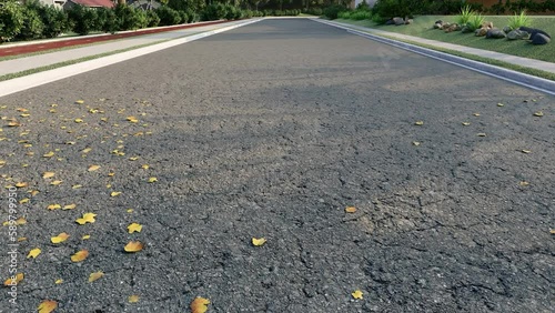 road in the countryside