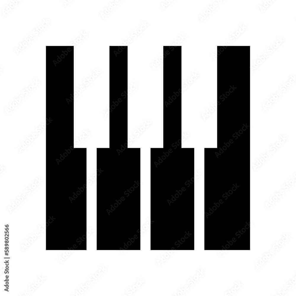 Piano icon vector. piano illustration sign. music symbol. solfeggio logo. Piano icon vector. piano illustration sign. music symbol. solfeggio logo.