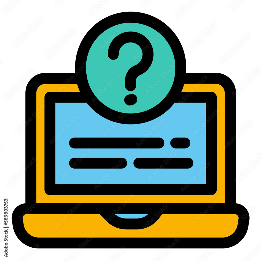 Fototapeta premium laptop help