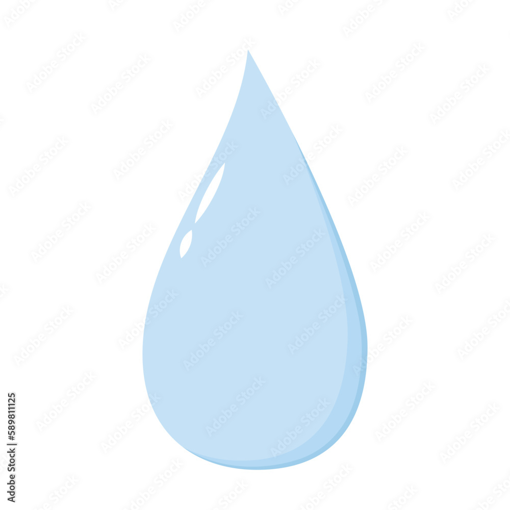 Drop of water vector. Drop of water, symbol of life and purity. Drop of water vector. Drop of water, symbol of life and purity.