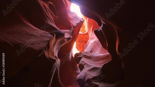  Vibrant sandstone curves of Upper Antelope Canyon, USA