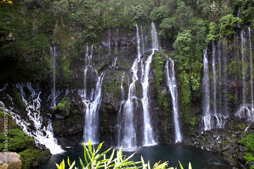 Langevin falls, La Reunion island, Indian Oean