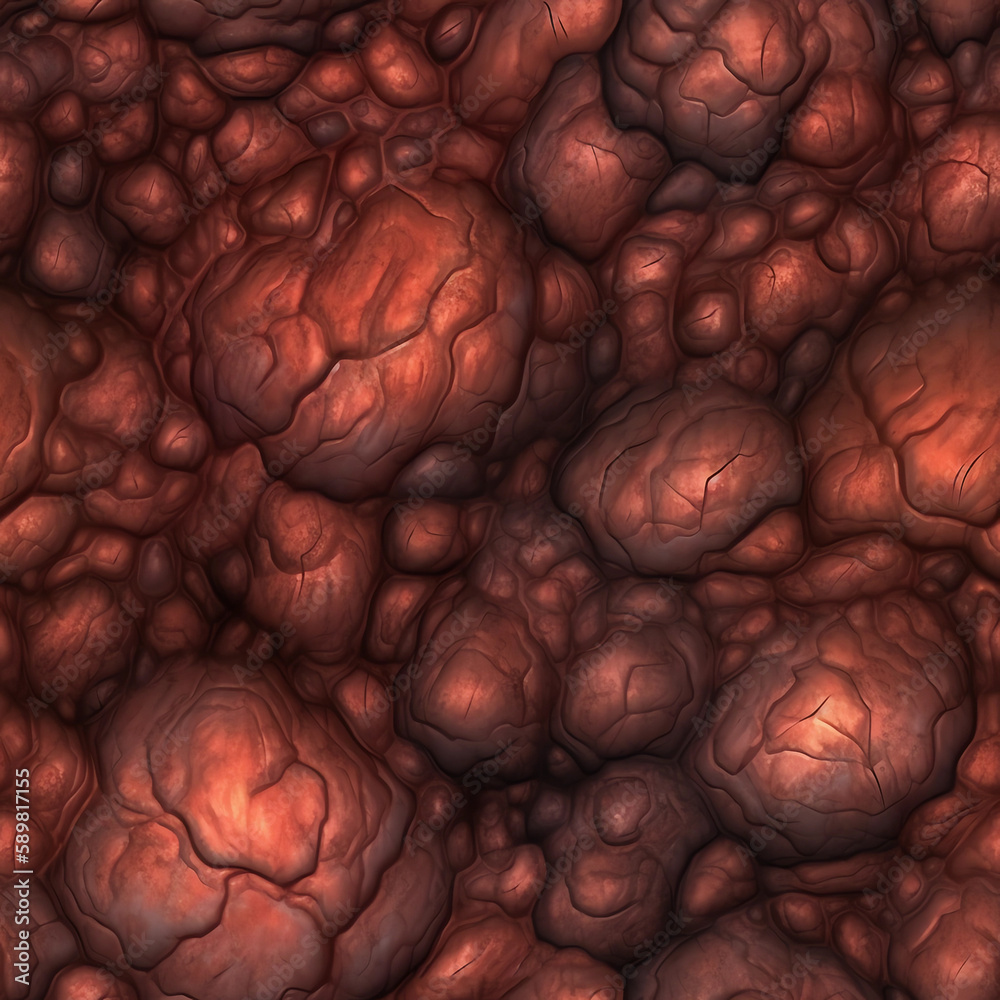 Seamless alien skin texture. Monster skin seamless texture. Organic