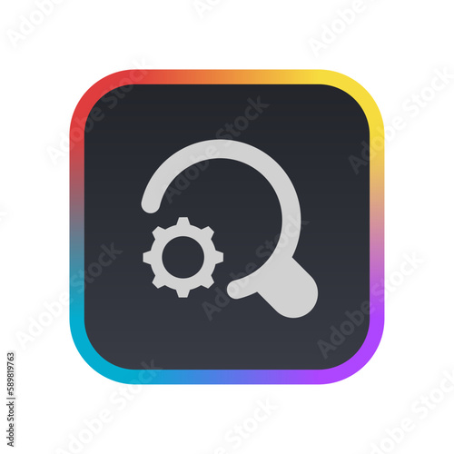 Search SEO - Pictogram (icon) 