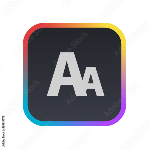 Font Size - Pictogram (icon) 