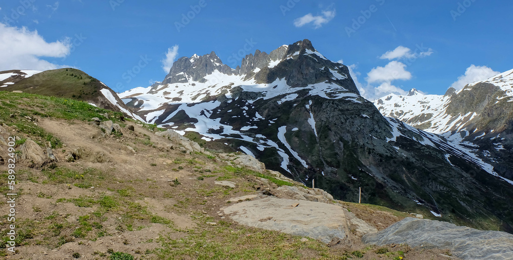 Alpen in Frankreich - Route des Grandes Alpes Alpen in Frankreich - Route des Grandes Alpes