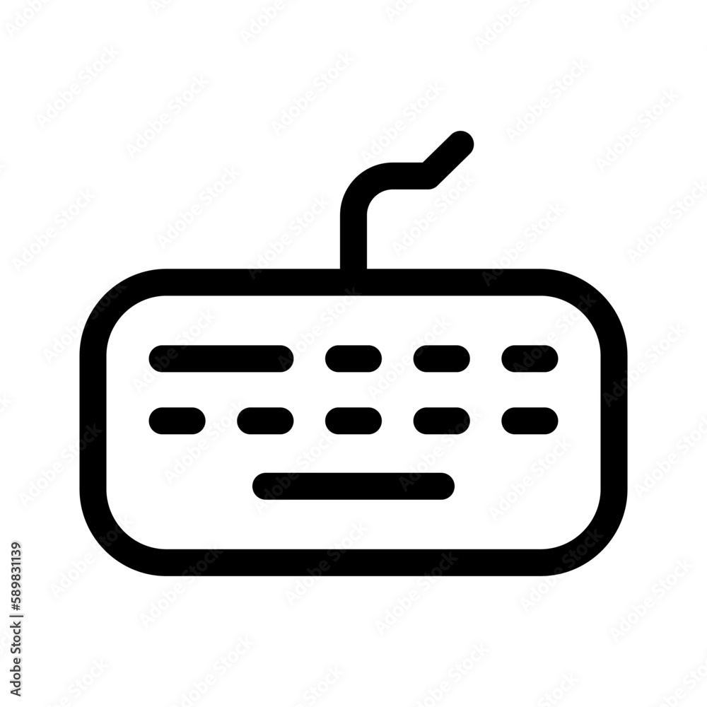 keyboard icon or logo isolated sign symbol vector illustration - high quality black style vector icons keyboard icon or logo isolated sign symbol vector illustration - high quality black style vector icons