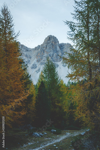 Autumn in the Dolomites Italy 