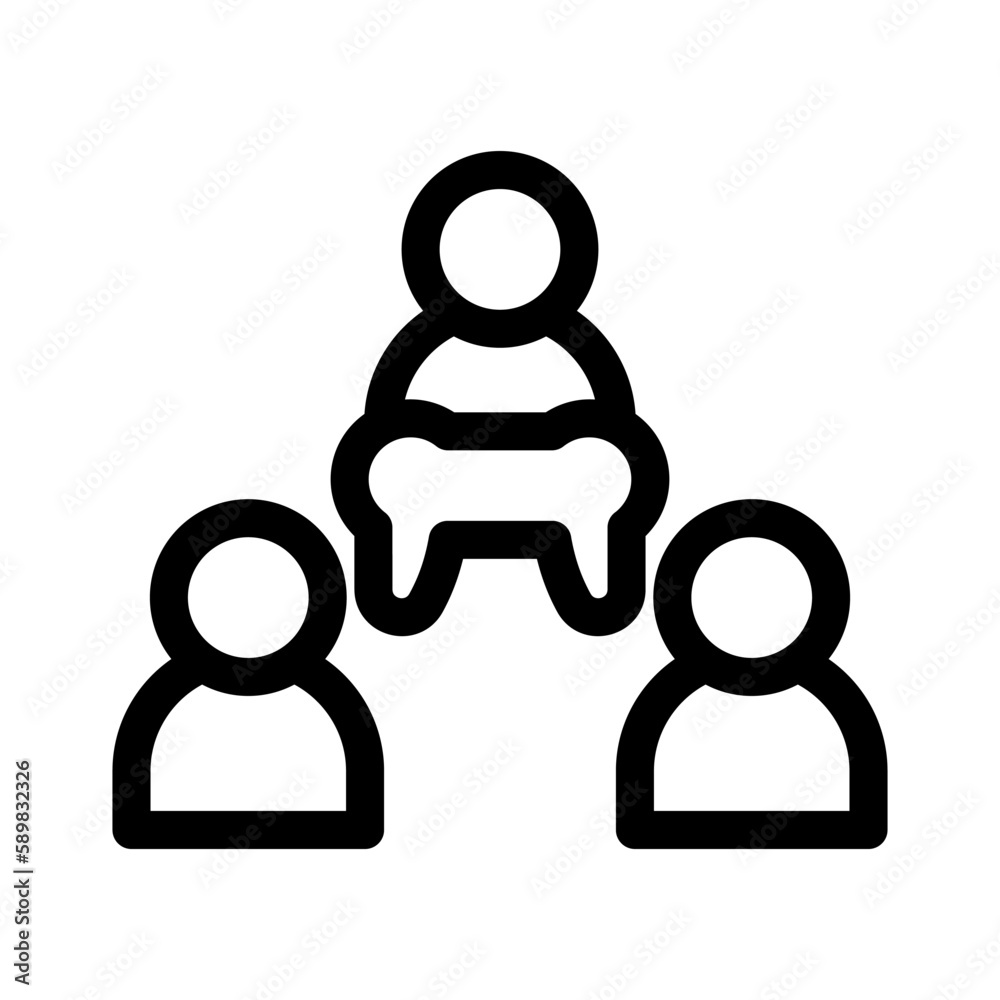 team game icon or logo isolated sign symbol vector illustration - high quality black style vector icons
team game icon or logo isolated sign symbol vector illustration - high quality black style vector icons