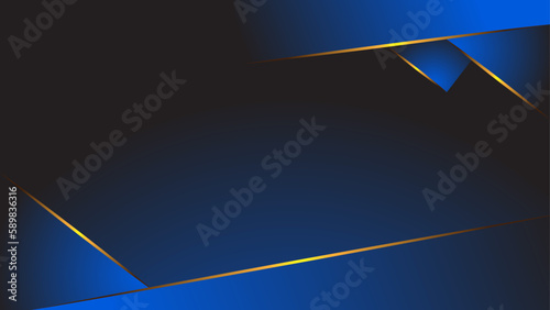 Modern Blue and Black Gradient background