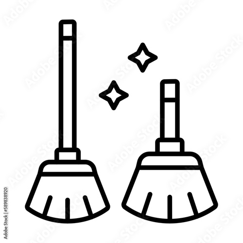Sweeping Tools Icon