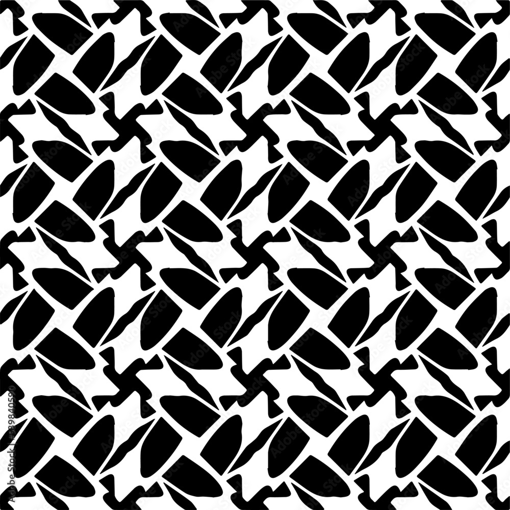Black and white abstract patterns.Seamless monochrome repeating pattern for web page, textures, card, poster, fabric, textile. Black and white abstract patterns.Seamless monochrome repeating pattern for web page, textures, card, poster, fabric, textile.